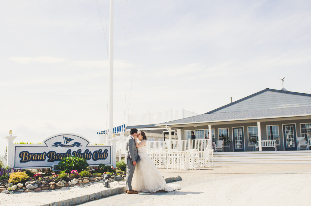 Brant Beach Yacht Club Hall wedding photos
