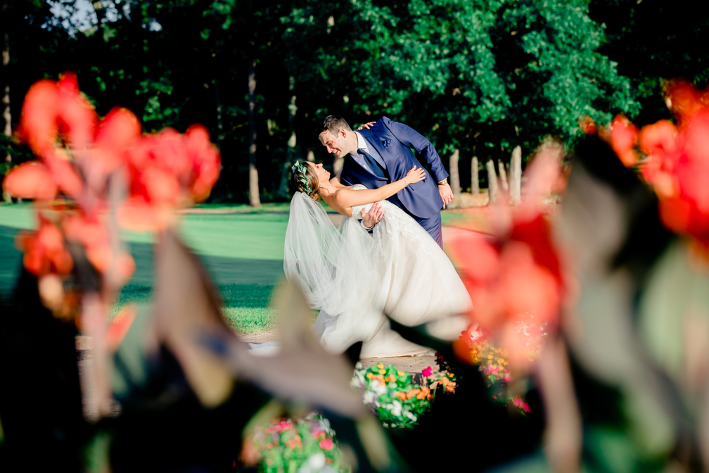 Running Deer Golf Club wedding photos