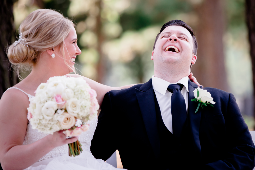 Candid Carefree Wedding Photos