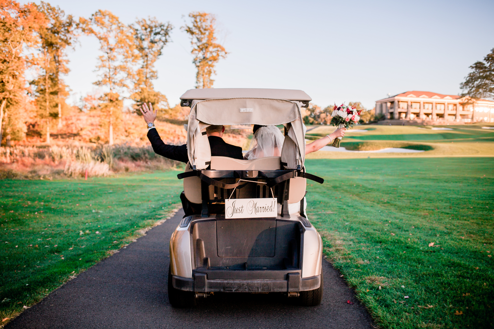 Galloping Hill Golf Course wedding photos