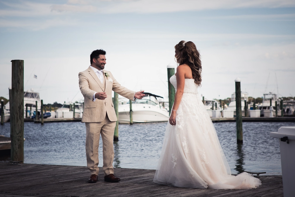 Crystal Point Yacht Club Wedding Photos