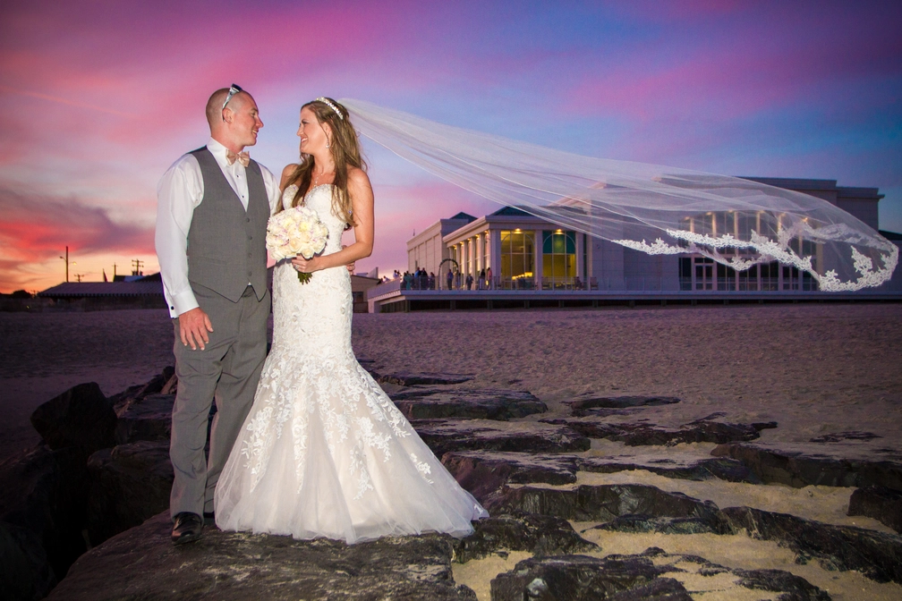 Cape May Convention Hall wedding photos