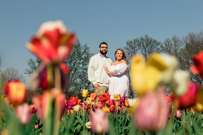 NJ Engagement Photographers at Community House of Moorestown