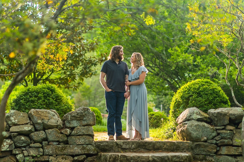 NJ engagements photographers at Sussex County Conservatory
