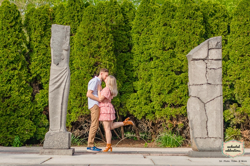 Grounds for Sculpture Engagement Photos at Fonthill Castle 